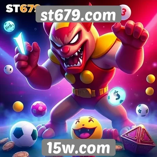 Variedade de jogos disponíveis no st679.com